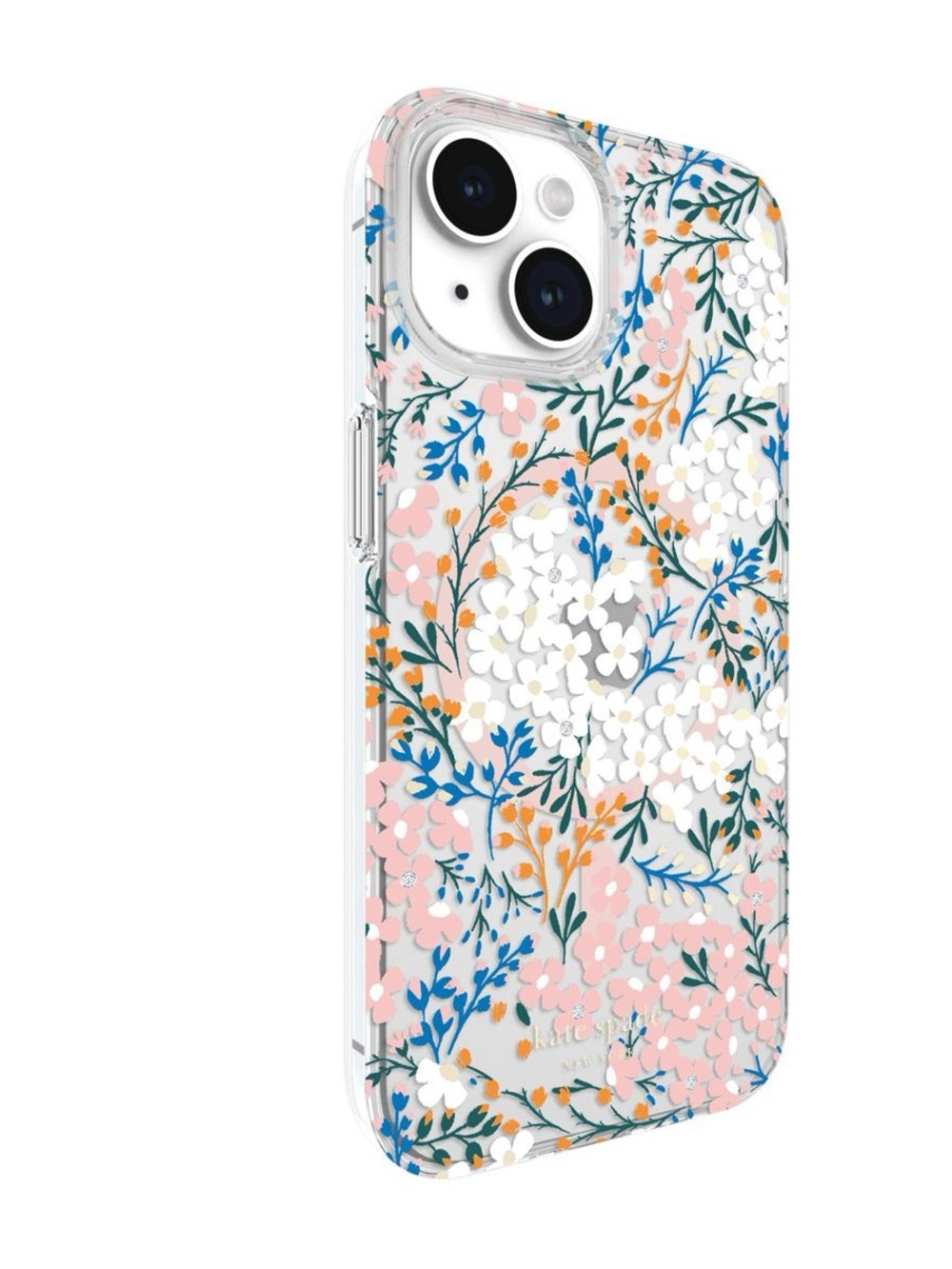 Kate Spade Clear Floral iPhone 15 Pro Max Case MagSafe Cottagecore Floral NWT